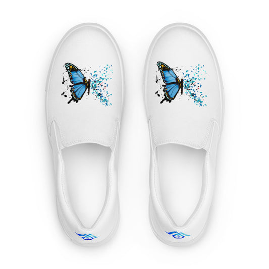 Women’s Butterfly slip-on canvas shoes