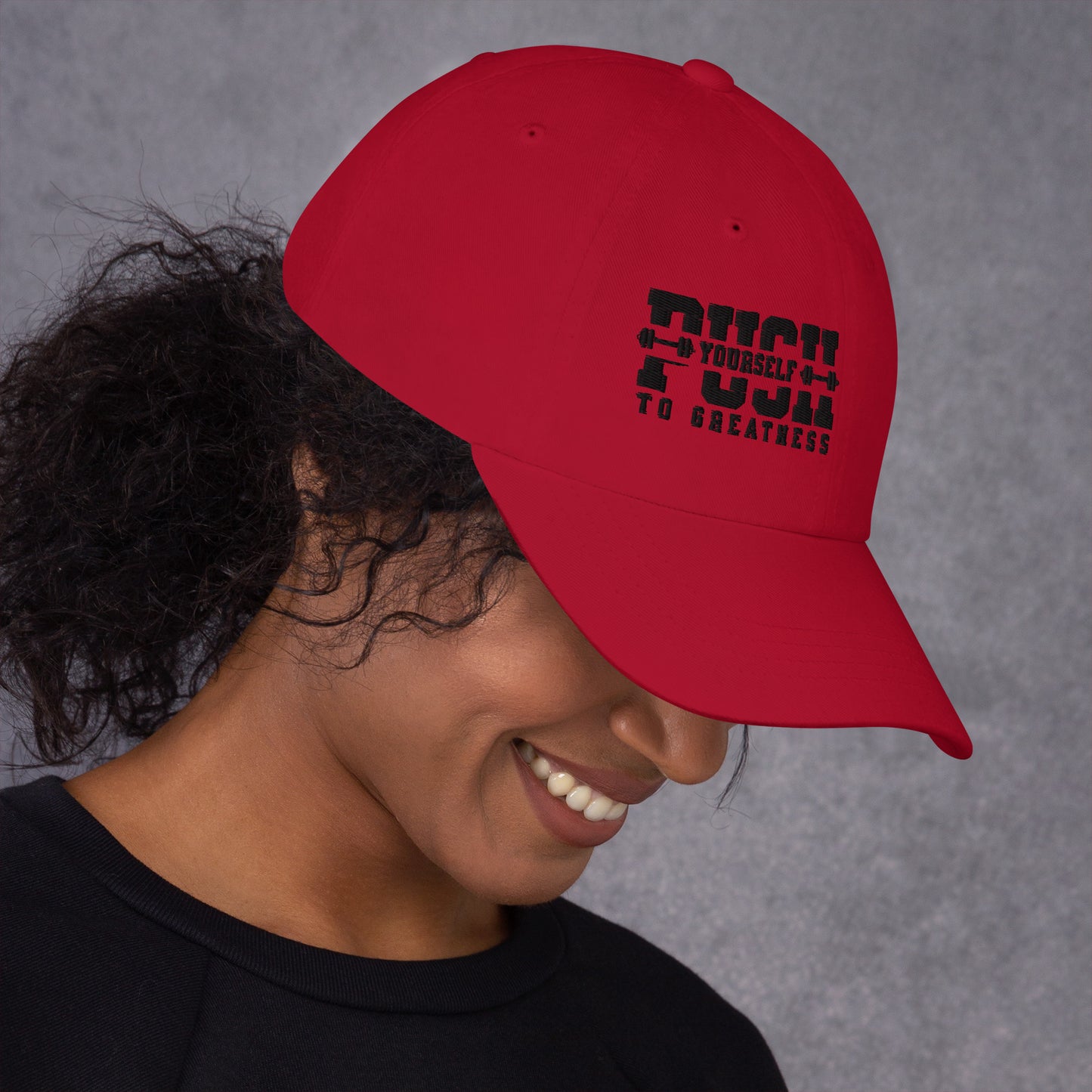 PUSH YOURSELF Unisex Cap