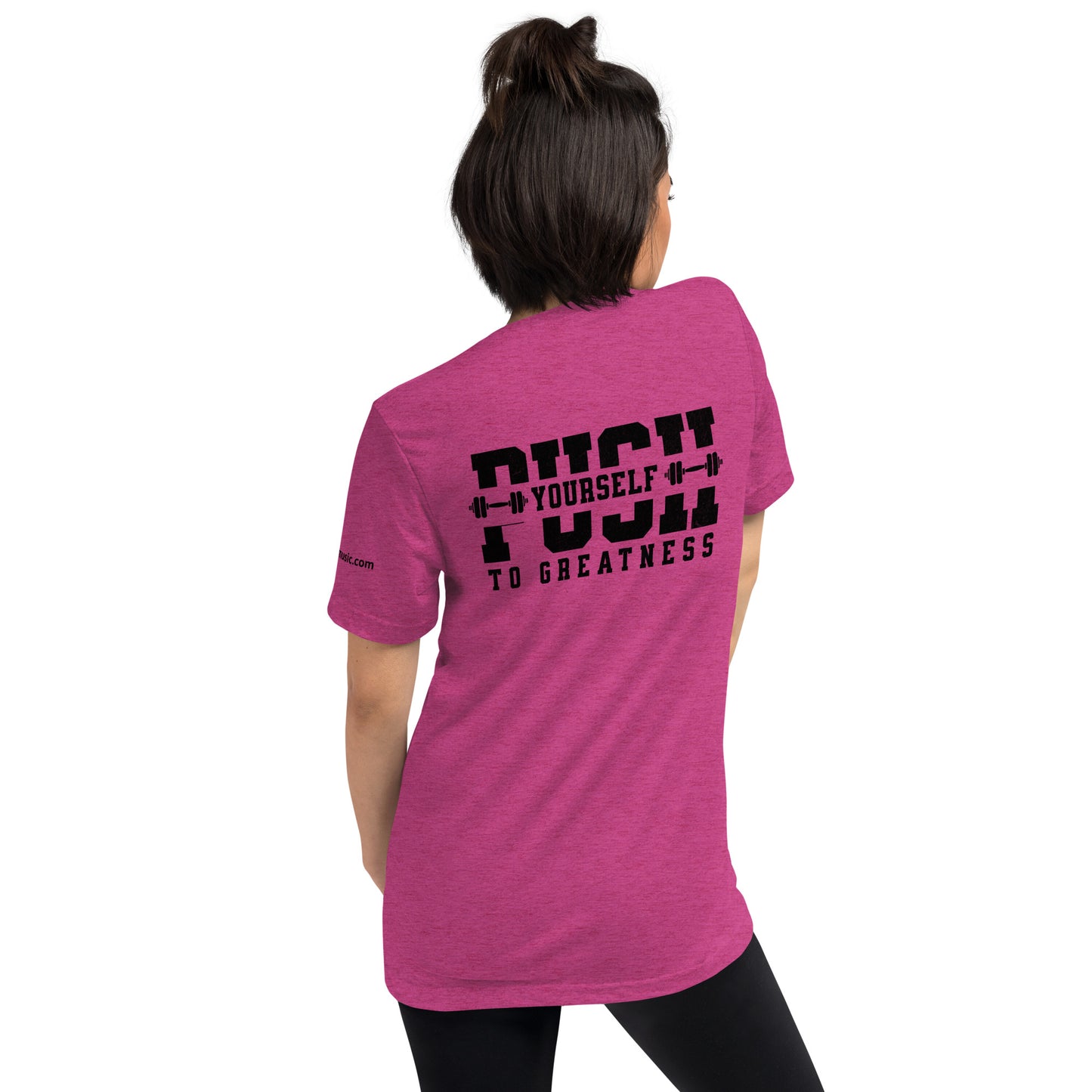 PUSH YOURSELF Short sleeve t-shirt