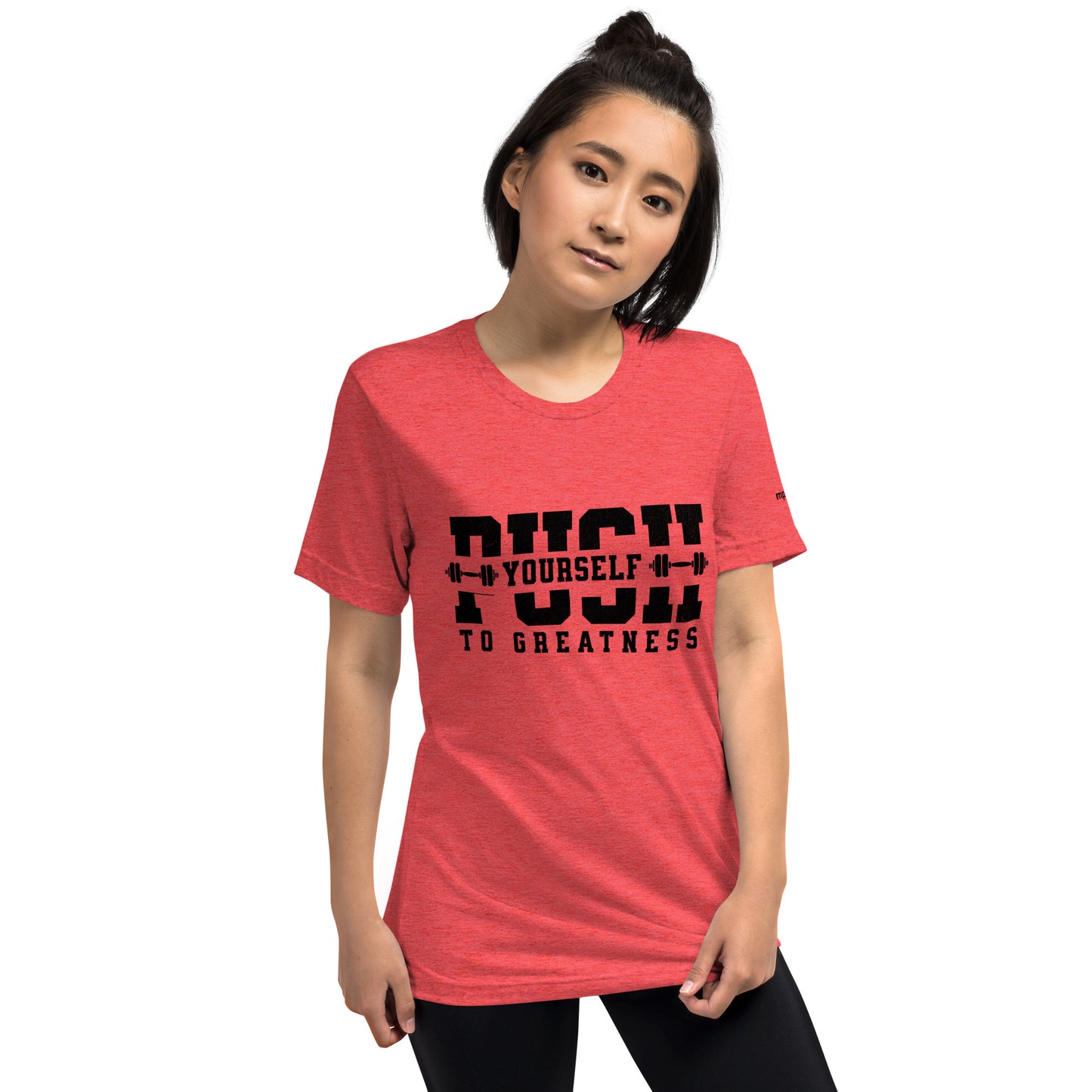 PUSH YOURSELF Short sleeve t-shirt